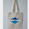 Budget Calico Tote Bag Thumbnail