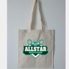 Budget Calico Tote Bag Thumbnail