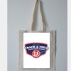 Budget Calico Tote Bag Thumbnail