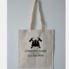 Budget Calico Tote Bag Thumbnail