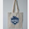 Budget Calico Tote Bag Thumbnail