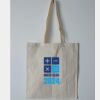 Budget Calico Tote Bag Thumbnail
