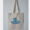 Budget Calico Tote Bag Thumbnail