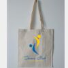 Budget Calico Tote Bag Thumbnail