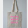 Budget Calico Tote Bag Thumbnail