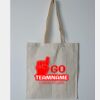 Budget Calico Tote Bag Thumbnail