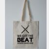 Budget Calico Tote Bag Thumbnail