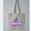 Budget Calico Tote Bag Thumbnail