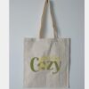 Budget Calico Tote Bag Thumbnail