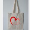 Budget Calico Tote Bag Thumbnail