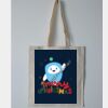 Budget Calico Tote Bag Thumbnail