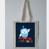 Budget Calico Tote Bag Thumbnail