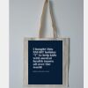 Budget Calico Tote Bag Thumbnail