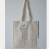 Budget Calico Tote Bag Thumbnail