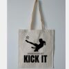Budget Calico Tote Bag Thumbnail