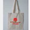 Budget Calico Tote Bag Thumbnail