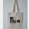 Budget Calico Tote Bag Thumbnail
