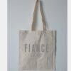 Budget Calico Tote Bag Thumbnail