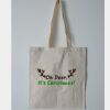 Budget Calico Tote Bag Thumbnail